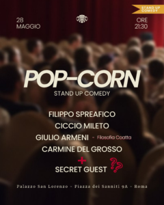 POP CORN – STAND UP COMEDY
